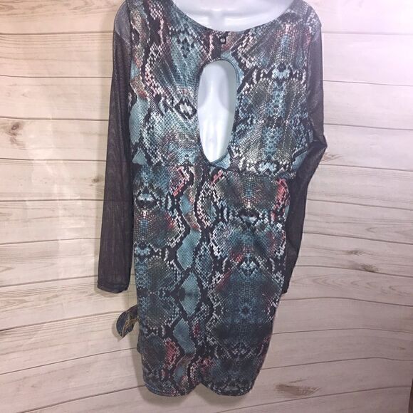 NEW Apple Bottoms Python Crush Dress Size-1X - Picture 6 of 8